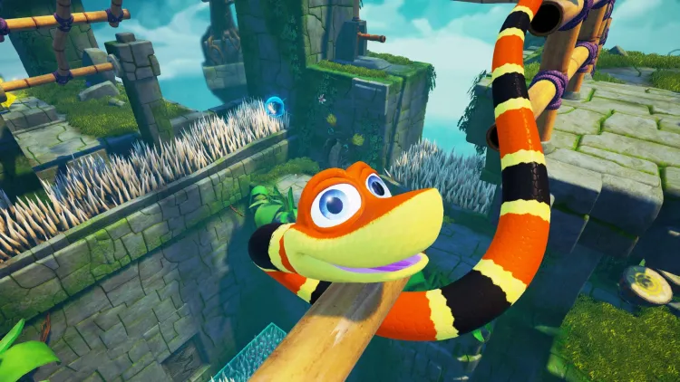 Скриншот Snake Pass — 2