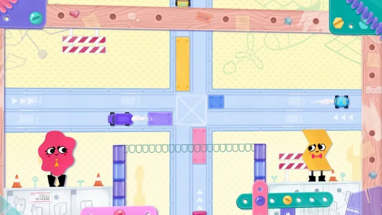 Скриншот Snipperclips - Cut it out, together! PlusPack (Nintendo Switch - Цифровая версия) (EU) — 1