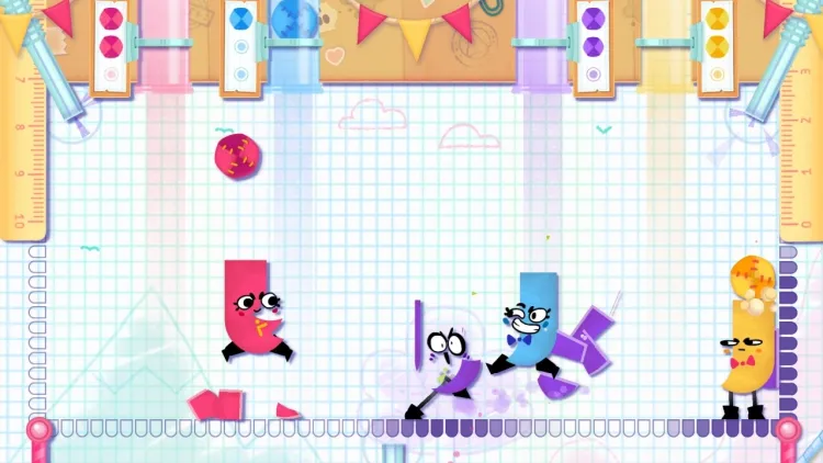 Скриншот Snipperclips - Cut it out, together! PlusPack (Nintendo Switch - Цифровая версия) (EU) — 2