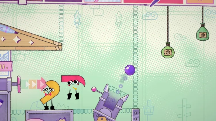 Скриншот Snipperclips - Cut it out, together! PlusPack (Nintendo Switch - Цифровая версия) (EU) — 6