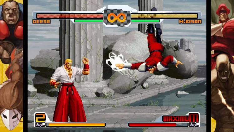 Скриншот SNK VS. Capcom SVC Chaos — 1
