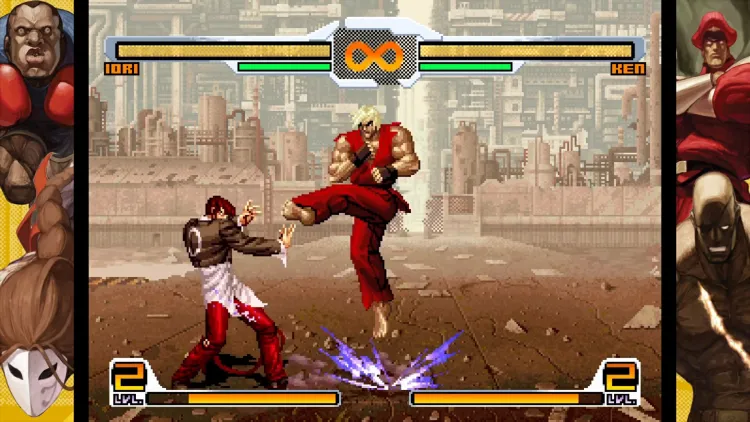 Скриншот SNK VS. Capcom SVC Chaos — 2