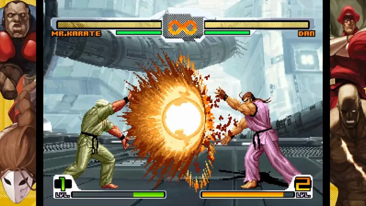 Скриншот SNK VS. Capcom SVC Chaos — 4