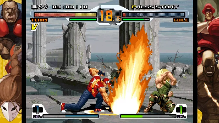 Скриншот SNK VS. Capcom SVC Chaos — 6