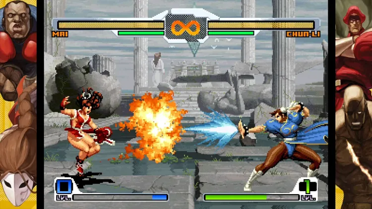 Скриншот SNK VS. Capcom SVC Chaos — 7