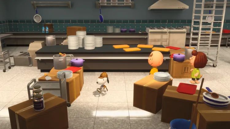 Скриншот Snoopy & The Great Mystery Club — 8