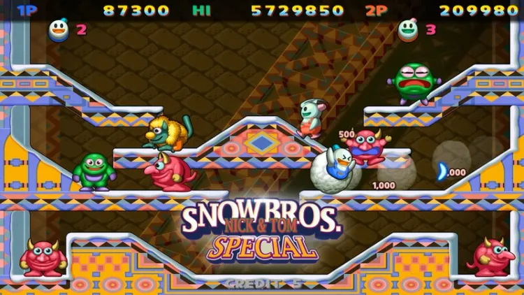 Скриншот Snow Bros. Special: Anniversary Edition — 7