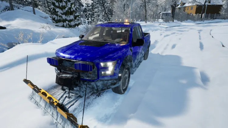 Скриншот Snow Plowing Simulator — 7