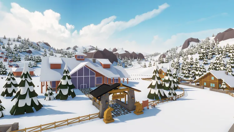 Скриншот Snowtopia: Ski Resort Builder — 1