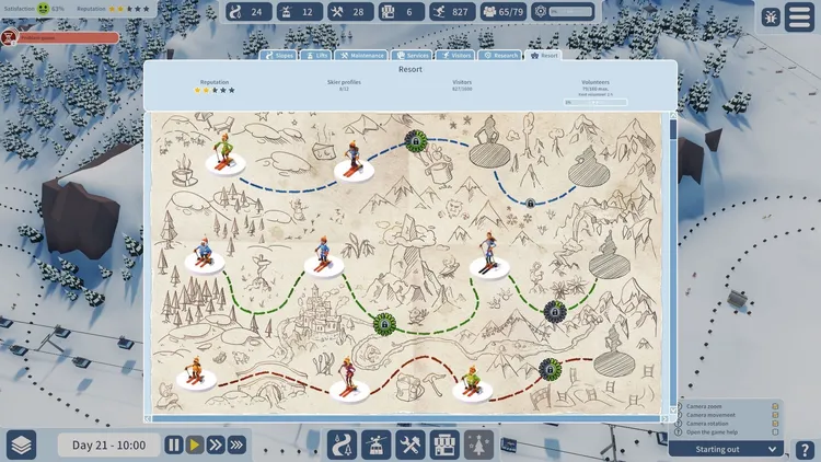 Скриншот Snowtopia: Ski Resort Builder — 4