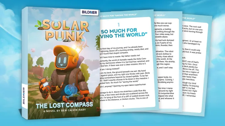 Скриншот Solarpunk – The Lost Compass (Story Novel) DLC — 1