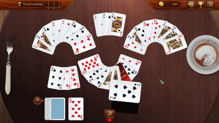 Скриншот Solitaire Club — 1