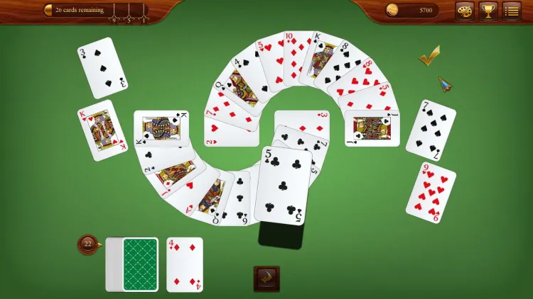 Скриншот Solitaire Club — 3