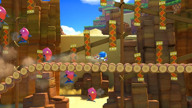 Скриншот Sonic Forces (Nintendo Switch - Цифровая версия) (EU) — 4