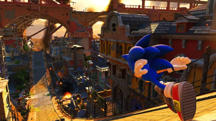 Скриншот Sonic Forces (Nintendo Switch - Цифровая версия) (EU) — 6