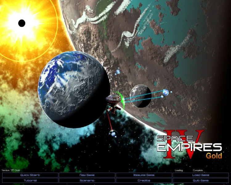 Скриншот Space Empires IV Deluxe — 2