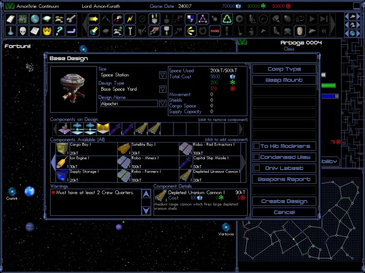 Скриншот Space Empires IV Deluxe — 3