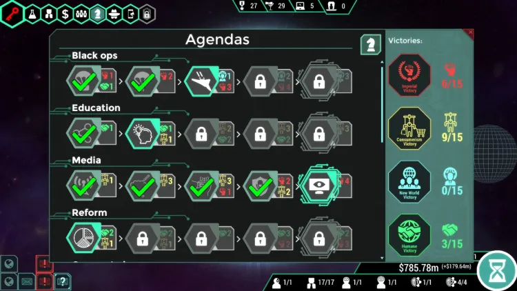 Скриншот Spinnortality | cyberpunk management sim — 7