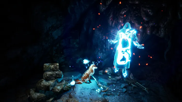 Скриншот Spirit of the North (Nintendo Switch - Цифровая версия) (EU) — 2