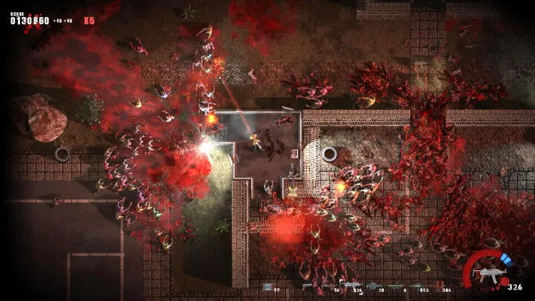 Скриншот Splatter - Zombiecalypse Now — 2