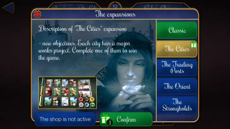 Скриншот Splendor - The Cities DLC — 6