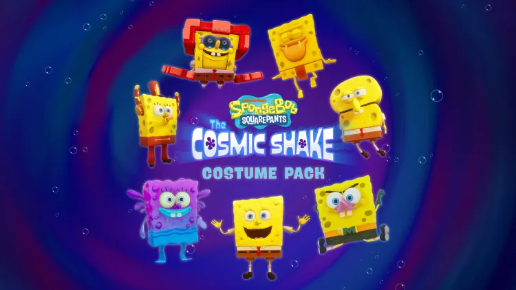Скриншот SpongeBob SquarePants: The Cosmic Shake - Costume Pack — 1