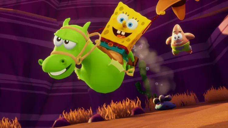 Скриншот SpongeBob SquarePants: The Cosmic Shake — 2