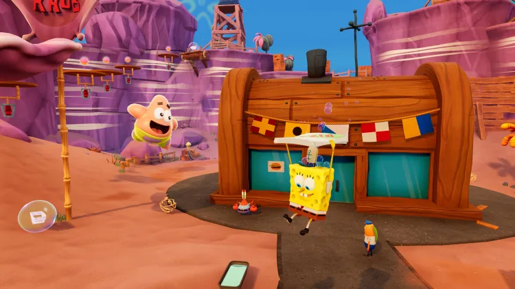 Скриншот SpongeBob SquarePants: The Cosmic Shake — 4