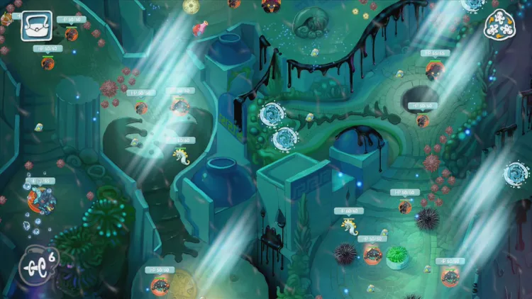 Скриншот Squids Odyssey — 1