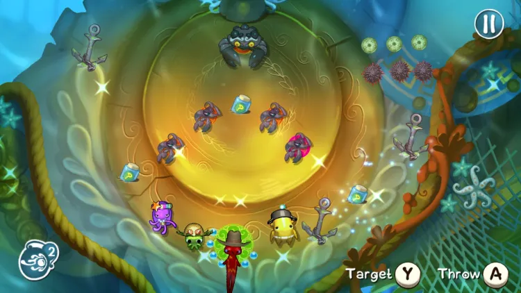 Скриншот Squids Odyssey — 2