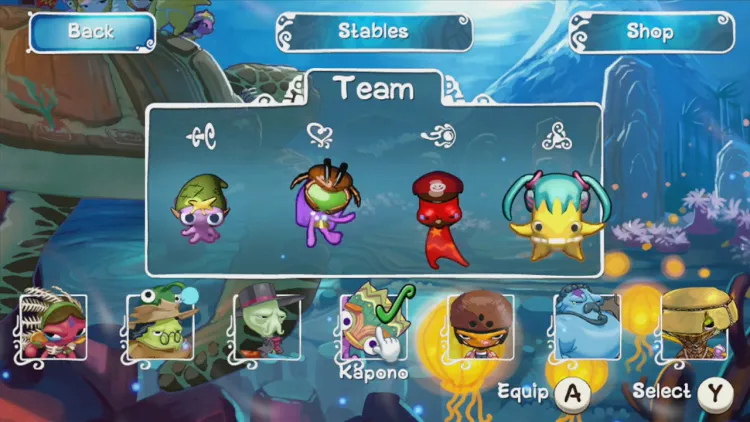 Скриншот Squids Odyssey — 4