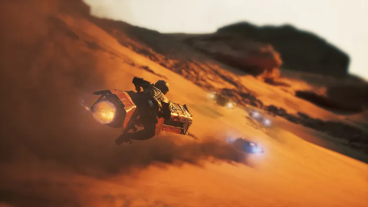 Скриншот Star Wars: Galactic Racer (Версия для СНГ [ Кроме РФ и РБ ]) — 5