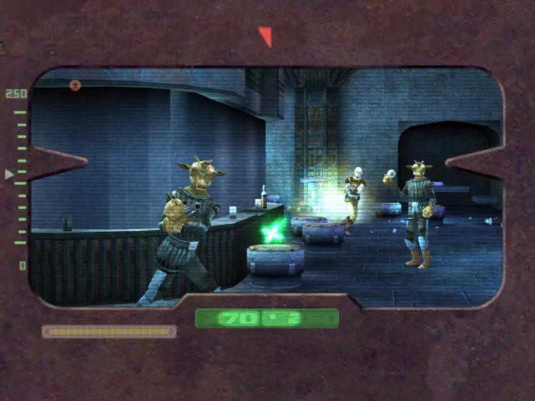 Скриншот STAR WARS Jedi Knight II - Jedi Outcast — 1