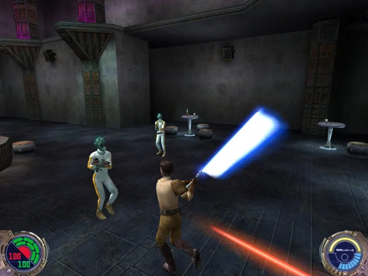Скриншот STAR WARS Jedi Knight II - Jedi Outcast — 2