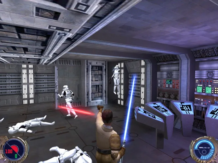 Скриншот STAR WARS Jedi Knight II - Jedi Outcast — 4