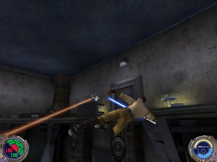 Скриншот STAR WARS Jedi Knight II - Jedi Outcast — 5