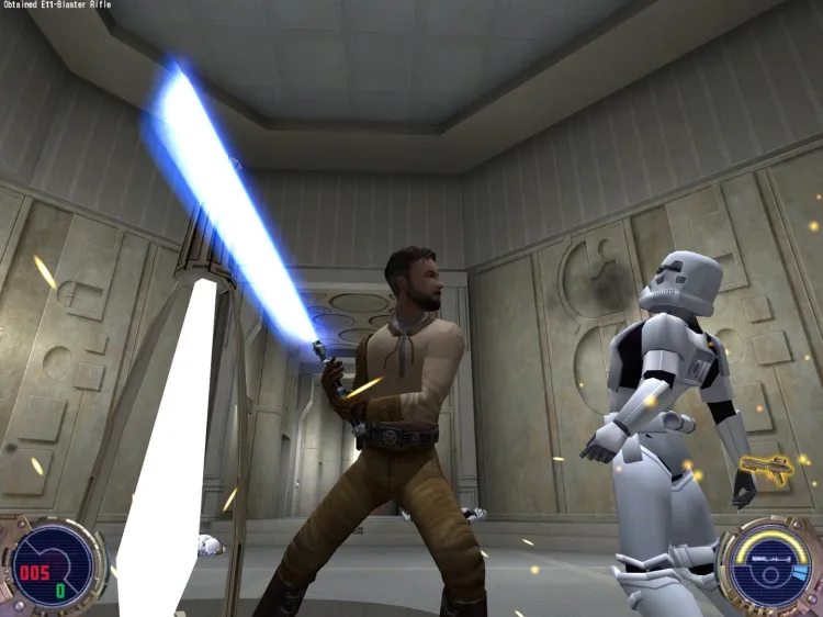 Скриншот STAR WARS Jedi Knight II - Jedi Outcast — 6