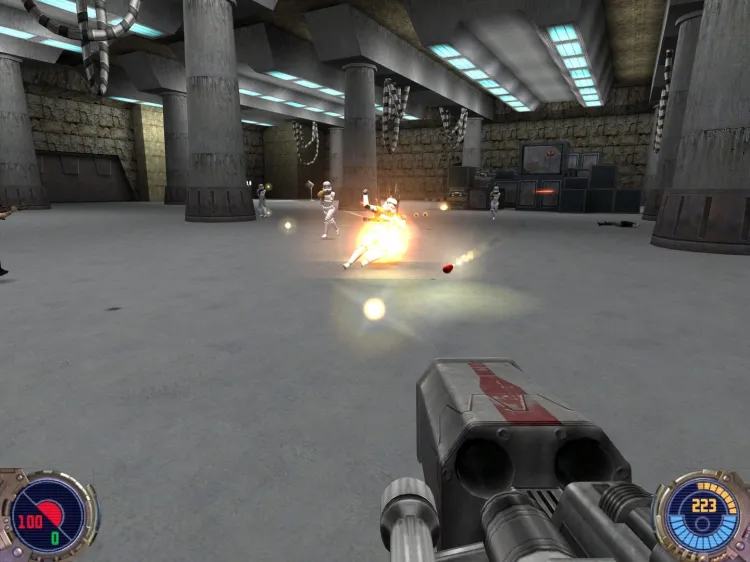 Скриншот STAR WARS Jedi Knight II - Jedi Outcast — 9