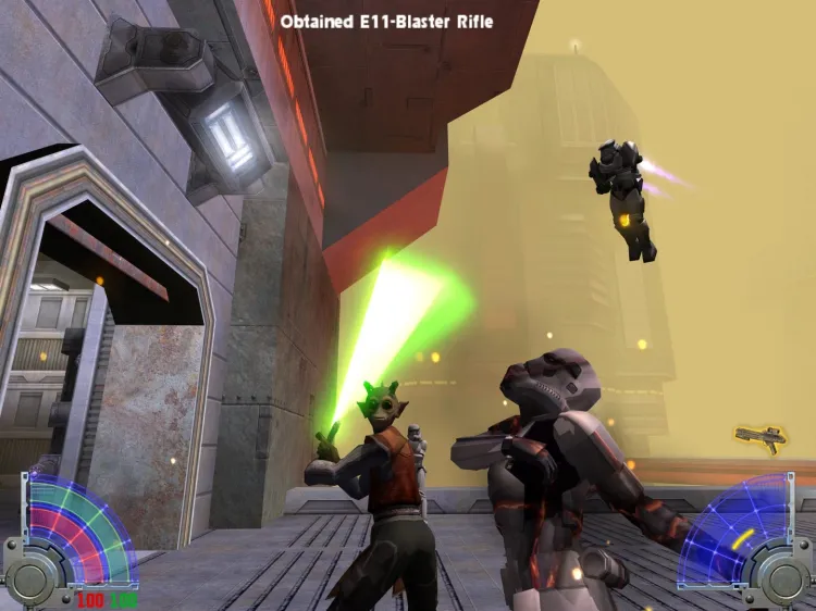 Скриншот STAR WARS Jedi Knight - Jedi Academy — 3