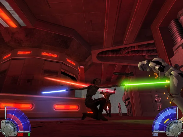 Скриншот STAR WARS Jedi Knight - Jedi Academy — 4