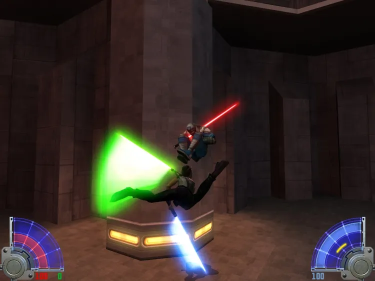 Скриншот STAR WARS Jedi Knight - Jedi Academy — 8