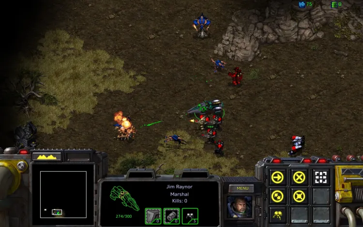Скриншот Starcraft Remastered — 1