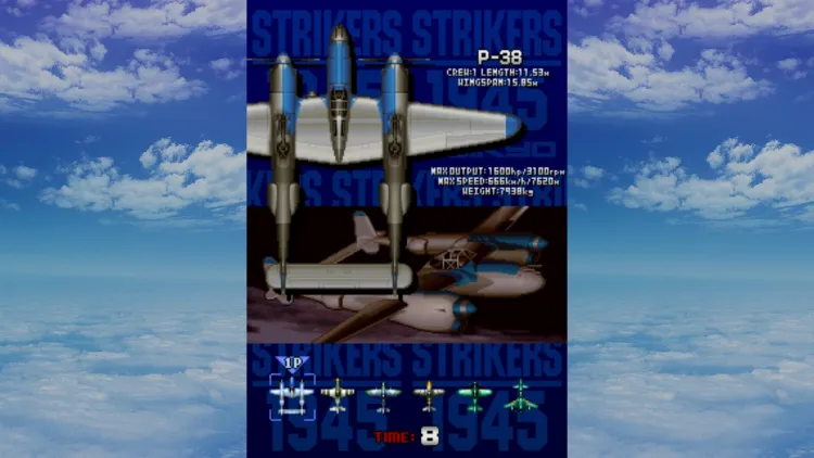 Скриншот Strikers 1945 — 2