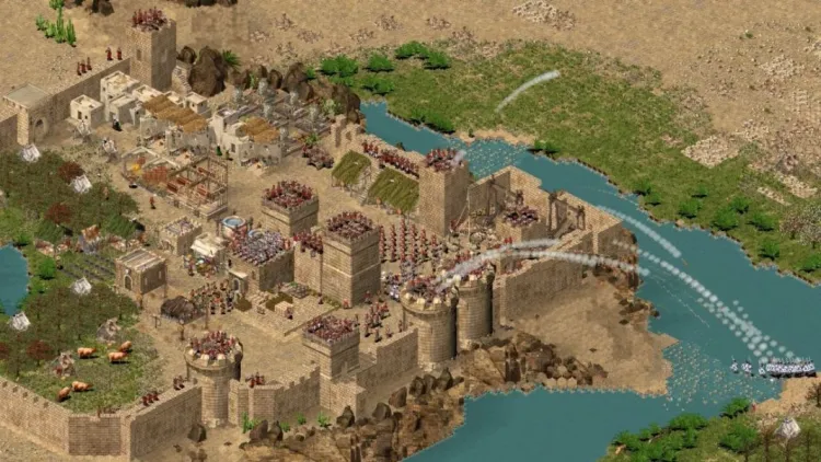 Скриншот Stronghold Crusader HD — 2