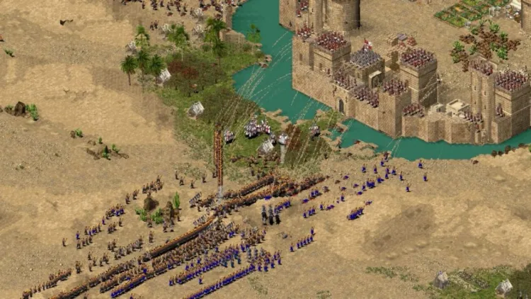 Скриншот Stronghold Crusader HD — 3