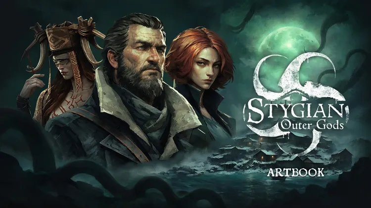 Скриншот Stygian: Outer Gods - Digital Artbook — 2