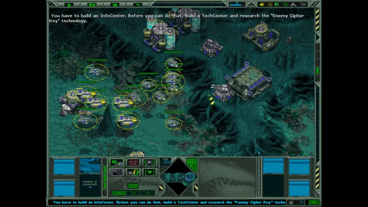 Скриншот Submarine Titans — 2