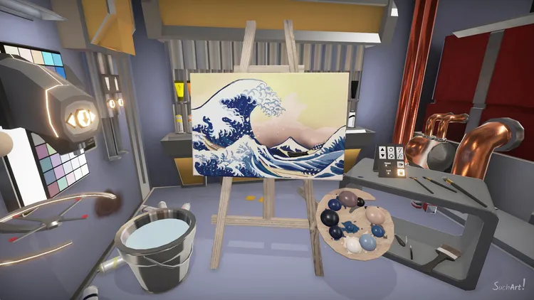 Скриншот SuchArt: Genius Artist Simulator — 5