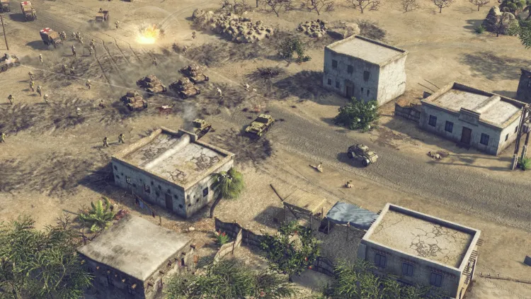 Скриншот Sudden Strike 4 - Africa Desert War DLC — 2