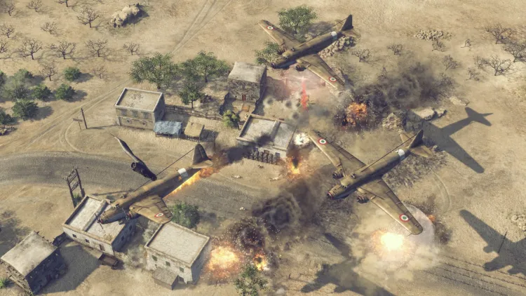 Скриншот Sudden Strike 4 - Africa Desert War DLC — 3